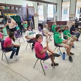 Trinity Episcopal School Photo #1 - Music Class during Covid