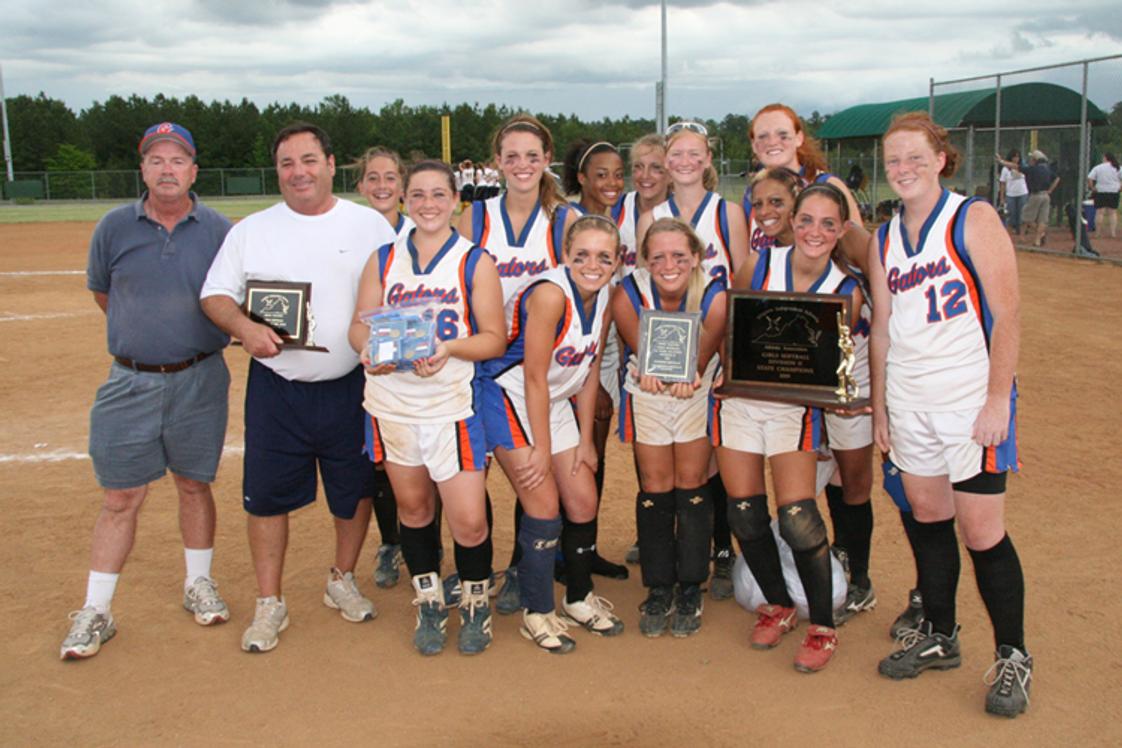 Greenbrier Christian Academy Photo - The Lady Gators completed a perfect season in 2009 winning the state championship game in the bottom of the 7th inning 1-0.