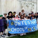 Montessori School Of Mclean Photo #4 - Upper Elementary annually participates in the Folger Shakespeare Library Student Festival