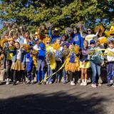 The Steward School Photo #3 - Lower School students celebrate at the fall pep rally