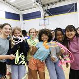 The Steward School Photo #11 - Friendship and community thrive in Steward's Middle School. Here, students celebrate a day of "Whirled Peace."