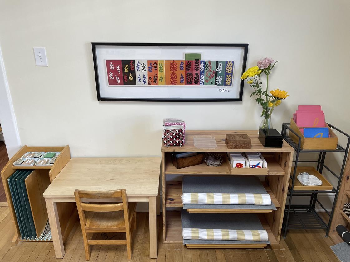Arlington Montessori House Photo - A place for everything and everything in its place.