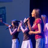 Bellevue Christian School – Clyde Hill Campus Photo #6 - Chapel Worship team leading students in songs during Tuesday Chapel
