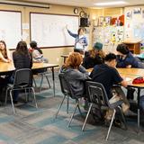 Cascadia School Photo #5 - Our Middle School classroom.