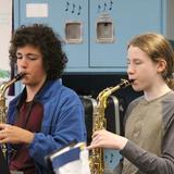 Explorer West Middle School Photo #3 - EW students have access to a wide variety of instruments and the option of band or orchestra in our music program.