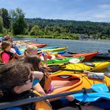 French Immersion School Of Washington Photo #6 - This year again, Kayak was part of the 4th grade curriculum.