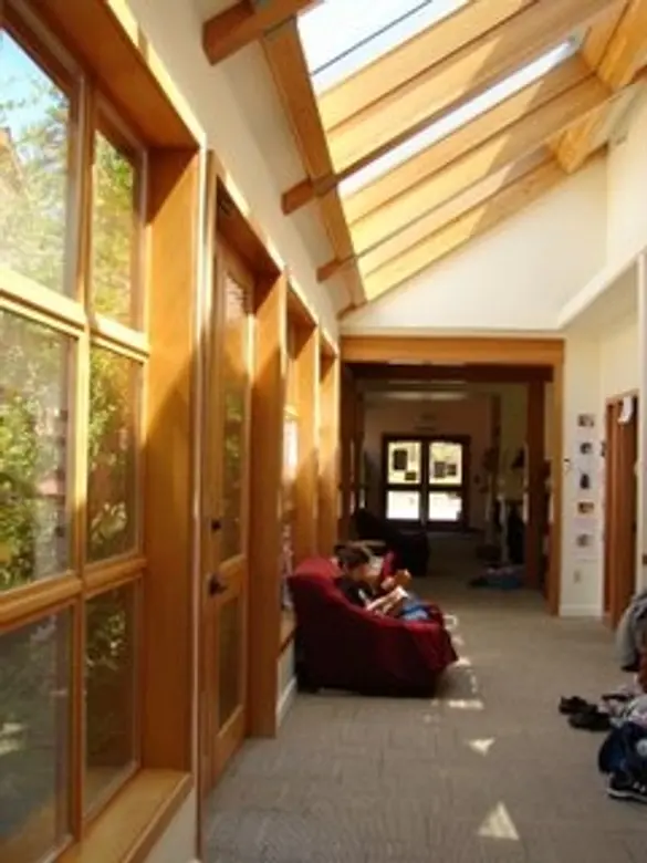 The Island School Photo #2 - Sky-lit hallways and spacious, light-filled classrooms are designed with children in mind.