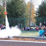 The Sammamish Montessori School Photo #3 - Science is an integral component of our curriculum and we do a variety of experiments and hands-on projects. Our elementary students enjoyed learning about propulsion and building model rockets. Of course launch day was thrilling!