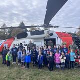 St. Mary School Photo #2 - Coast Guard visit on Veteran's Day 2022
