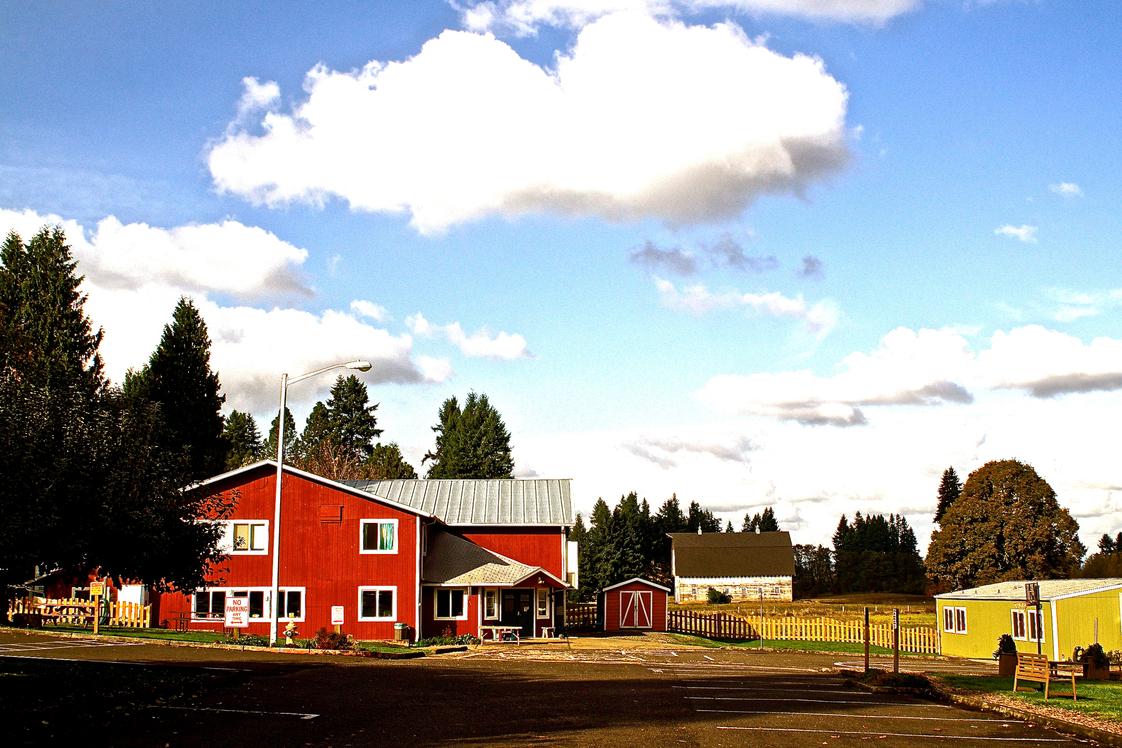 The Gardner School of Arts & Sciences Photo - The Gardner School campus sits on five beautiful acres of land in rural Clark County, easily accessible from I-5 and I-205. The grounds offer children the opportunity to explore, play, and learn in a safe, natural setting