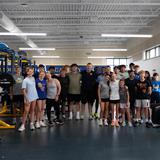 Brookfield Academy Photo - Middle School students, Upper School students, and coaches took advantage of our state-of-the-art Fitness Center during summer workouts. Brookfield Academy Photo - Middle School students, Upper School students, and coaches took advantage of our state-of-the-art Fitness Center during summer workouts.