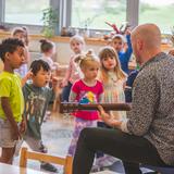 Milwaukee Montessori School Photo #10 - Children's House music lesson