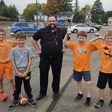 Sacred Heart Catholic School Photo #7 - Football with Father Edward