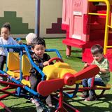 Newport Avenue Preschool & Kindergarten Photo #4 - Outdoor and Indoor Time is scheduled into our daily schedules for each age group. Our playground has a variety of engaging options for children of all ages, as well as out Outdoor Science and Art centers!