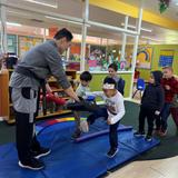 Newport Avenue Preschool & Kindergarten Photo #2 - Tae Kwon Do is just one of our several Free Enrichment Programs offered at Newport Ave Preschool & Kindergarten. Providing all of our children with opportunities to grow their bodies and minds is very important to us.