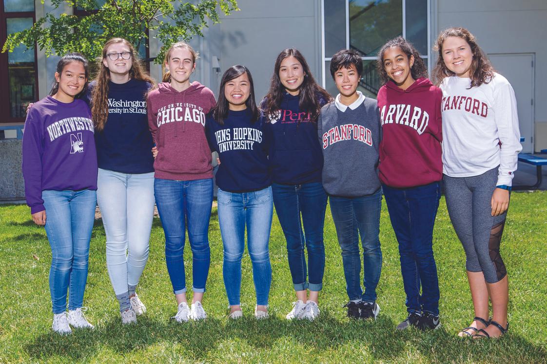 Notre Dame High School Photo #1 - Notre Dame graduates matriculate to impressive universities. Our rigorous curriculum, co-curricular programs and personalized counseling prepare students for success in college and beyond.