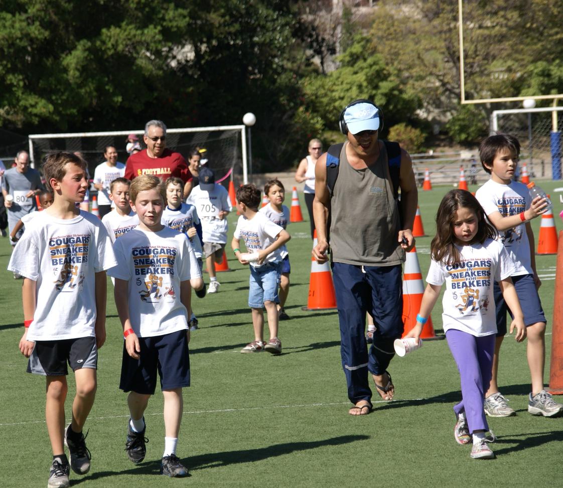 Pasadena Christian School Photo #1 - The annual Jogothan is a healthy way for students and families to support PCS. Finding sponsors and participating in an hour on walking, jogging or running is a healthy and fun way to socialize. The other events that provide a fundraising opportunity as well as a time of socializing as a school family are the annual: Magazine Drive, Grandparents' Day, and Golf Tournament events. Participation in any of the events is voluntary.