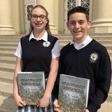 Serra Catholic School Photo #10 - St. Serra student finalists in the 2018 Chapman University Holocaust Art & Writing Contest