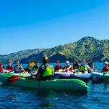 Escuela Bilingüe Internacional Photo #5 - Grade 7 students listening to a marine biology lesson while on a class trip to Catalina Island.