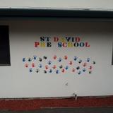 St. David of Wales School Photo #3 - Pre School Students Paint the School