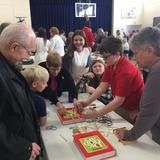St. Paul's Lutheran School Photo #7 - STEM building challenges on Grandparents Day bring the whole family together.