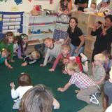 Step By Step Montessori School Photo #3 - Children are dancing on the floor in the cultural night 2009 in Step by Step Montessori Pre-School