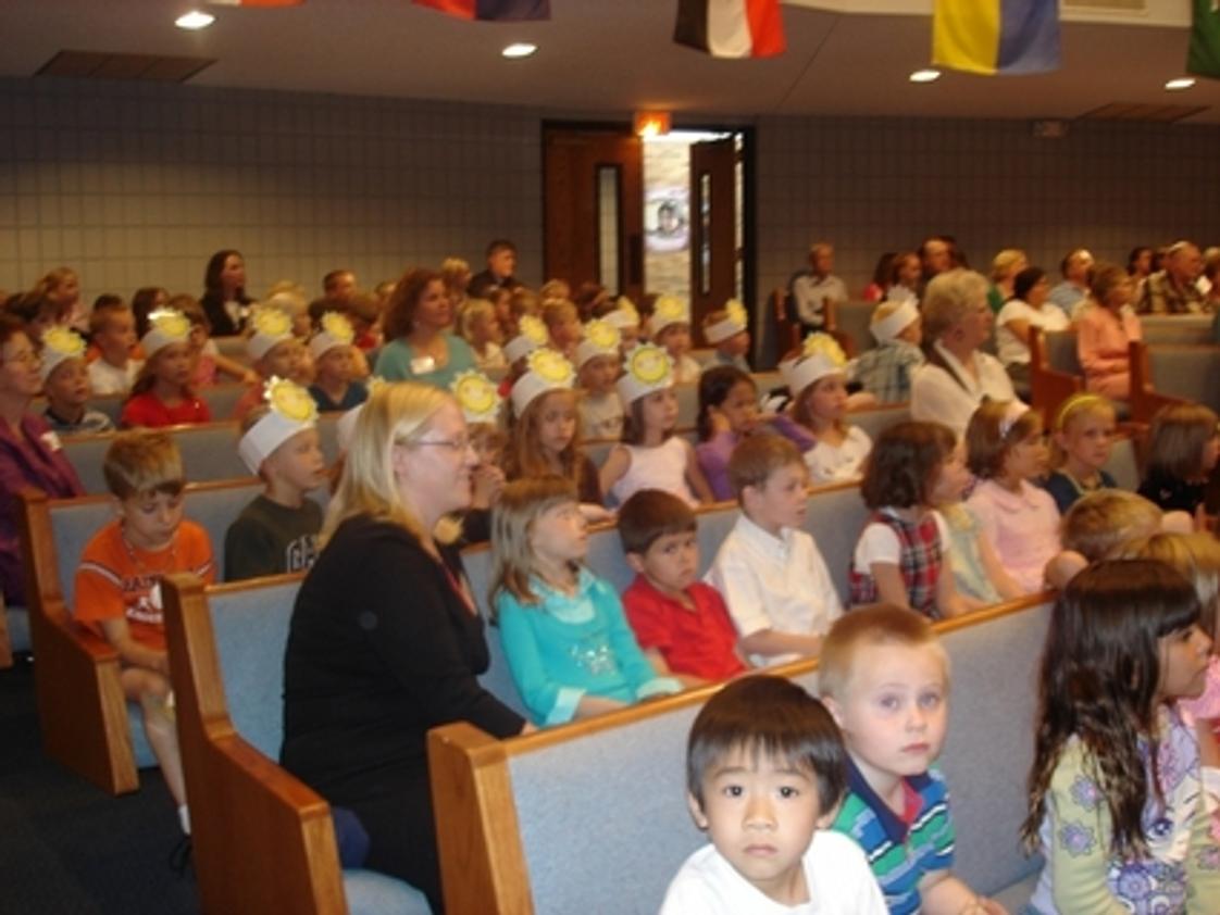 Christian Center Elementary School Photo - Over 500 people attended the annual Grandparents' Day celebration in October 2007.