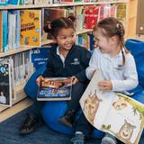 British International School of Chicago, Lincoln Park Photo - Nursery students in library lesson. British International School of Chicago, Lincoln Park Photo - Nursery students in library lesson.