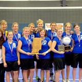 Community Baptist Christian School Photo #5 - CBCS is IACS Volleyball Champions