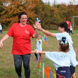 Carroll Lutheran School Photo #5 - Principal Mandy Gilbart participating in the Annual Fun Run!
