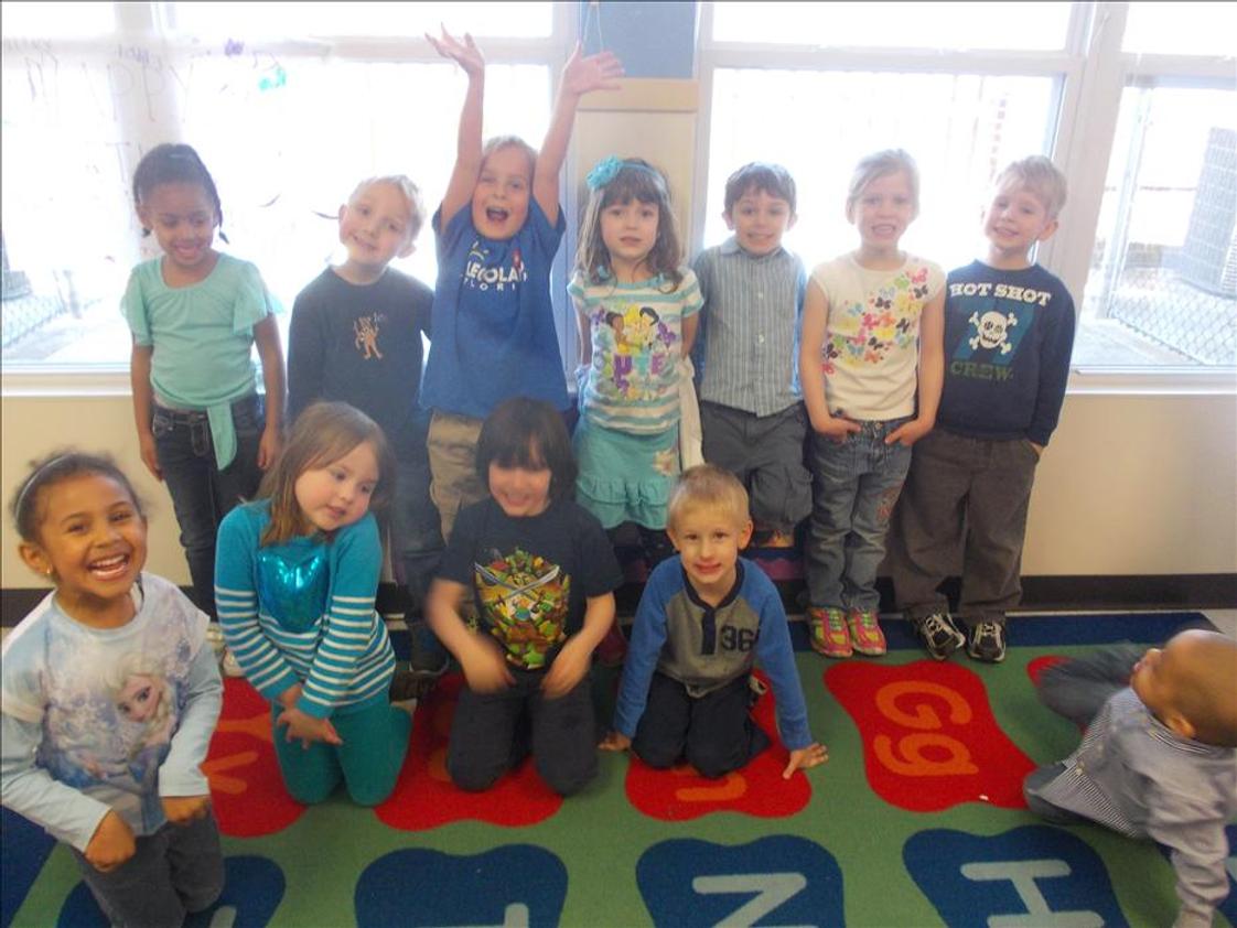 Chalfont West KinderCare Photo #1 - Students from our Prekindergarten A classroom showed their support for Autism Awareness Day in April!