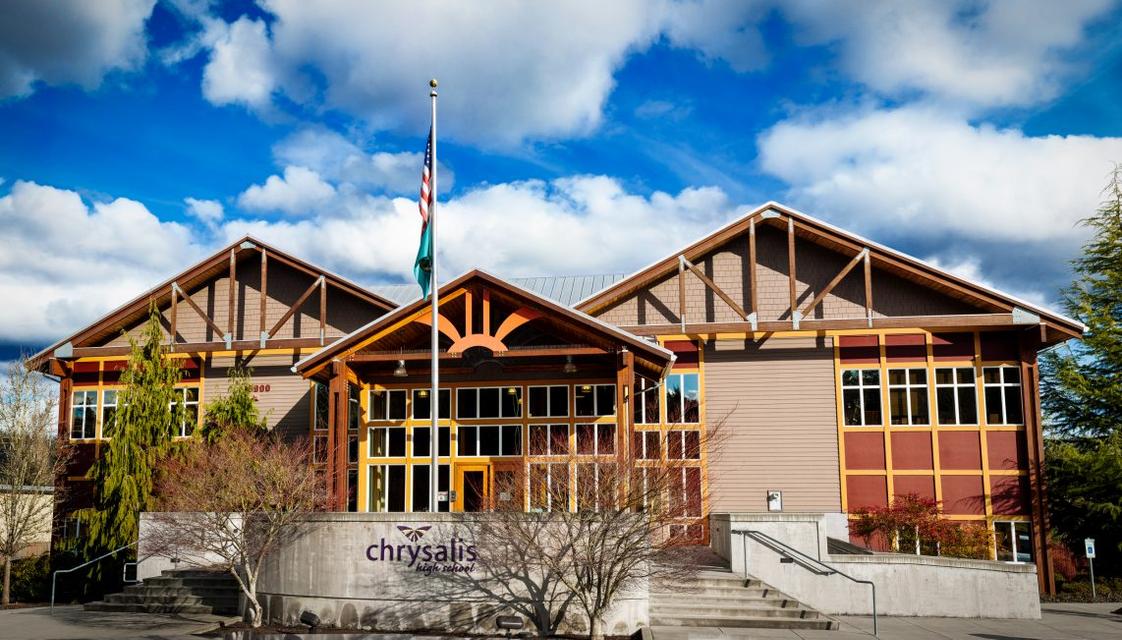 Chrysalis School Photo - Our High School campus, located in Woodinville, WA, provides a comfortable environment for our 7-12 students to learn.