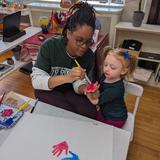 Racine Montessori School Photo #5 - Montessori believed the hand is the pathway to the mind. Materials are meant to be touched, moved, explored - not just observed. Through this tactile experience, abstract concepts become clear and lasting.