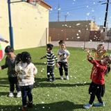 Kids Adventure Learning Center Photo #24 - Snow Day! This is just an example of all the learning fun we have every day at Kids Adventure! Our team loves to plan special events to cement some of our learning concepts! This was a special treat after we learned all about Winter weather, snow, icicles, hail, and more!