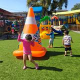 Kids Adventure Learning Center Photo #21 - Sprinkler play fun during our Summer Program! We have a blast with lots of sprinkler play, water slides, slip n slide and so much more!