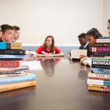 Providence Classical School Photo #4 - In addition to studying Latin and Greek, PCS students in 9th through 12th grade all take a humanities course which integrates the teaching of history, philosophy, theology, and composition by reading and studying classic literature.