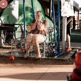 Atonement Lutheran Photo #9 - Even the principal got wet at the Fall Festival