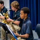 St. Timothy's School Photo #8 - Our band program offers several different levels for students in grades 3 - 8 including Wind Ensemble, Symphonic Band, Beginning Band, Flute Ensemble, and Percussion Ensemble. We also offer an active middle school chorus program throughout the year.