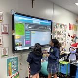 St. Mark Catholic School Photo #3 - School wide activity as we joined students from around the world in the #HourofCode