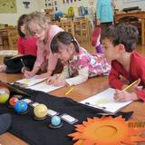 Montessori Language Academy Photo - Solar System Work