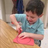 East Weymouth KinderCare Photo #6 - Seamus is mastering his cutting skills!
