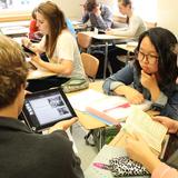Foxcroft Academy Photo #3 - Students at Foxcroft Academy utilize iPads throughout their academic courses to enhance their learning experiences.
