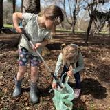Apple Orchard School Photo #2 - At Apple Orchard School in Brookline learners help take care of the farm enviroment by picking up trash.