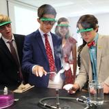 Virginia Episcopal School Photo #9 - Chemistry class with Mr. Hanning