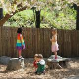 Montessori Children's House Photo - Our beautiful outdoor environment inspires awe, wonder and imagination in young children.