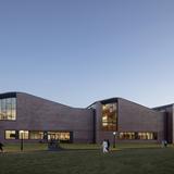 The Lawrenceville School Photo - Tsai Field House opened in 2024 as a Community Hub and includes dining, recreation, and athletics. Photo: Jeremy Bittermann