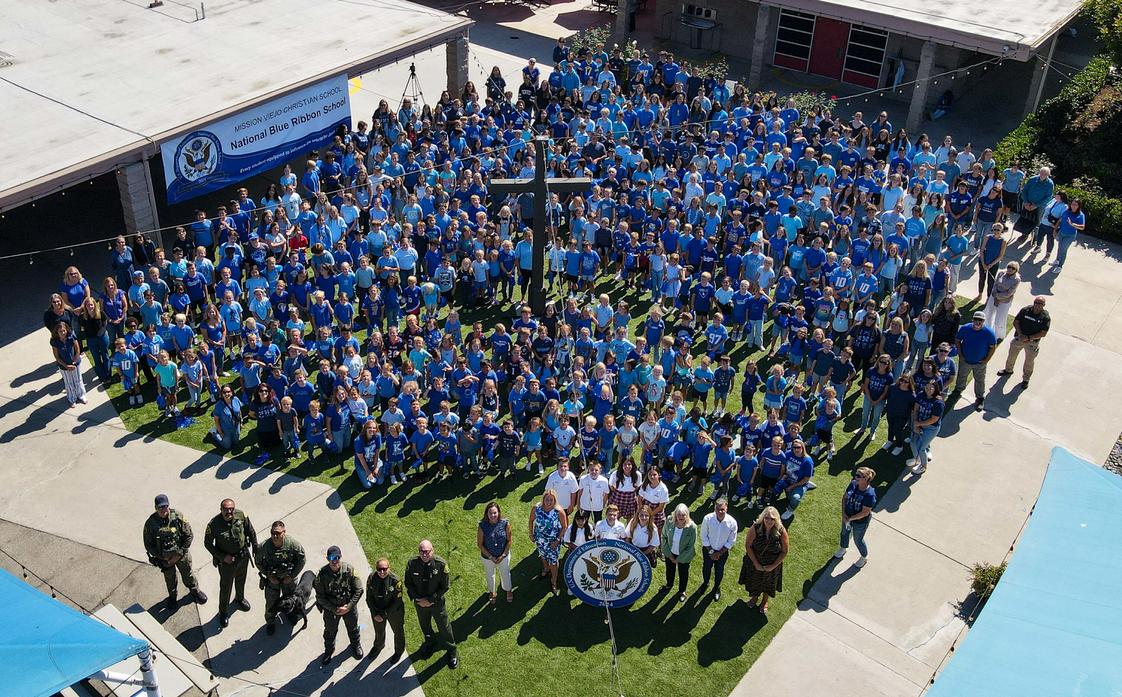 Mission Viejo Christian School Photo #1 - Honored to be a 2024 National Blue Ribbon School!