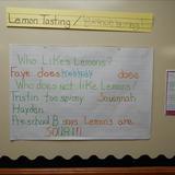 Kindercare Learning Center Photo #10 - Lemon Tasting Literacy Project