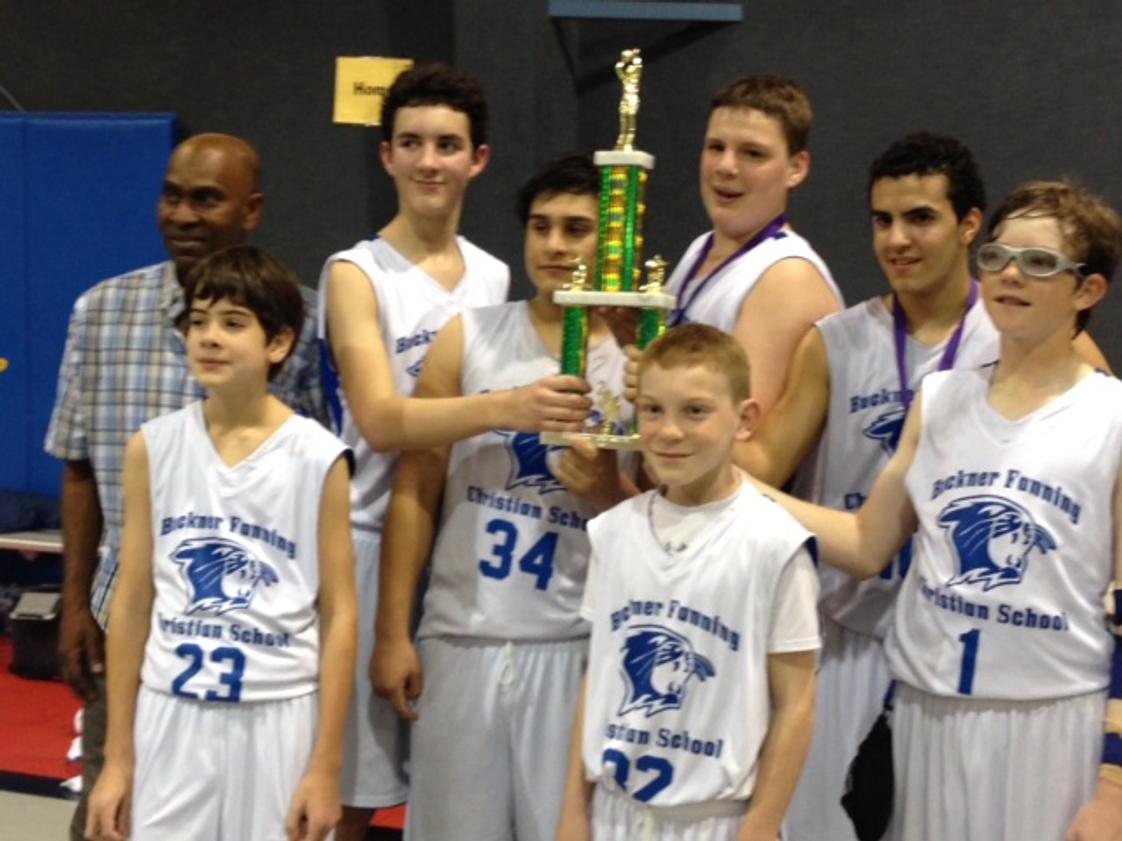 Buckner Fanning School at Mission Springs Photo - Basketball Champions