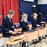 Covenant Classical School Photo #5 - Opportunities to join Intermediate Marimba, Advanced Marimba, Choir, Theater, and more exist to keep our Logic students engaged in the transformative power of music and the arts.